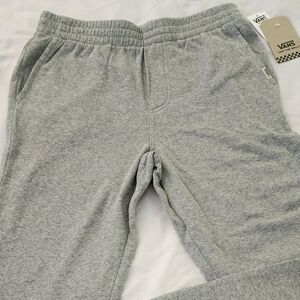 Vans Boy's Trecker Fleece Sweatpants (Gray, size M10-12)
